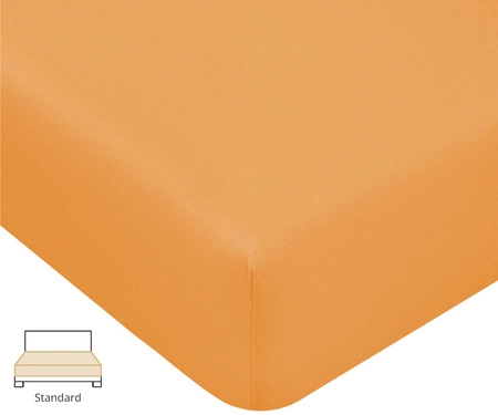 Prześcieradło Formesse Bella Donna Jersey 537 Szafran