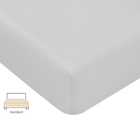 Prześcieradło Formesse Bella Donna Jersey 700 Mglisty Szary