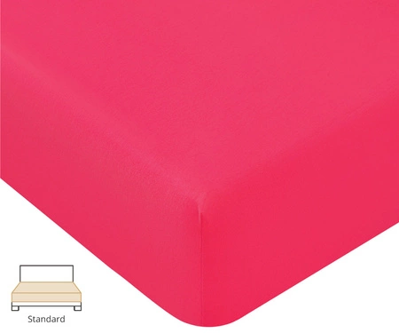Prześcieradło Formesse Bella Donna Jersey 192 Magenta