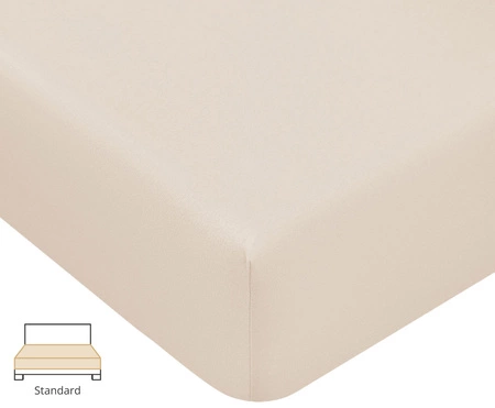 Prześcieradło Formesse Bella Donna Jersey 520 Lekki Beż