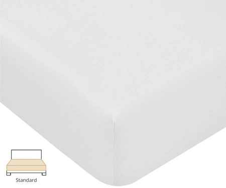 Prześcieradło Formesse Bella Donna Jersey 1000 Biały