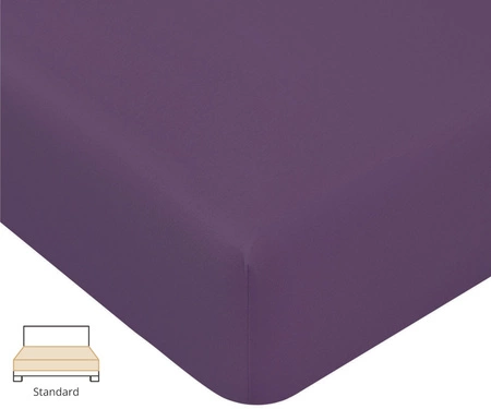 Prześcieradło Formesse Bella Donna Jersey 546 Fiolet