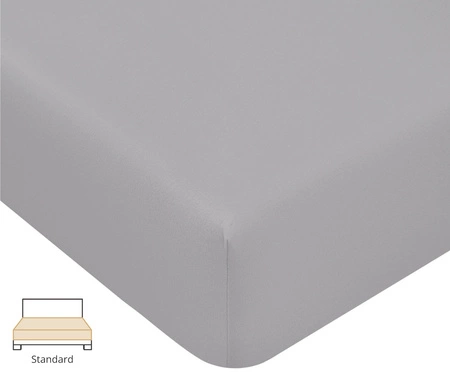 Prześcieradło Formesse Bella Donna Jersey 219 Cement