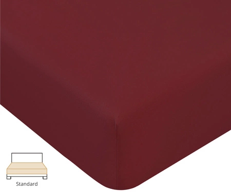 Prześcieradło Formesse Bella Donna Jersey 33 Cabernet